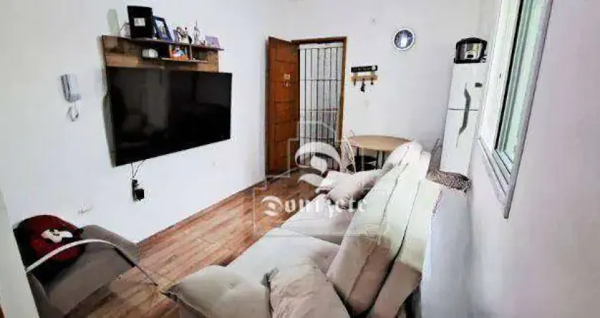 Apartamento com 2 dormitórios à venda, 55 m² por R$ 289.990,00 - Vila Eldízia - Santo André/SP