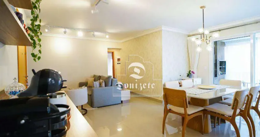 Apartamento à venda, 118 m² por R$ 1.200.000,00 - Vila Valparaíso - Santo André/SP