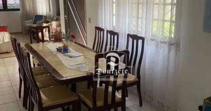 Sobrado com 3 dormitórios à venda, 264 m² por R$ 797.999,99 - Utinga - Santo André/SP