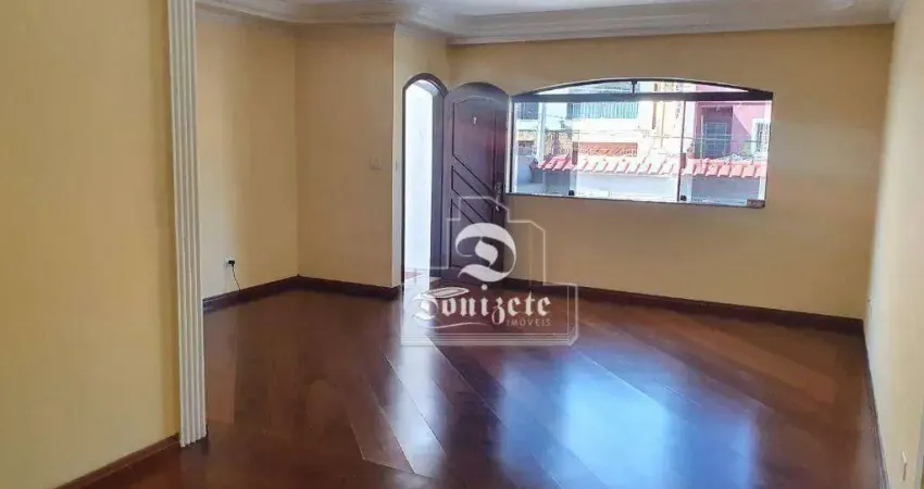 Sobrado, 262 m² - venda por R$ 1.300.000,00 ou aluguel por R$ 5.747,00/mês - Santa Maria - Santo André/SP