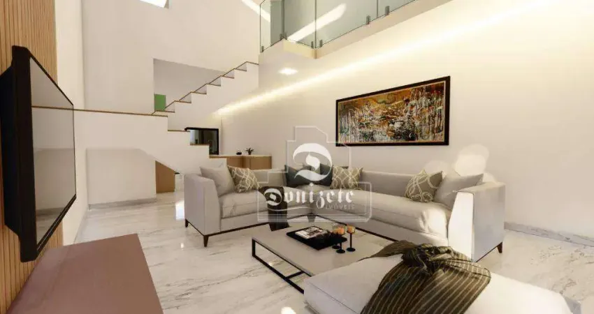 Sobrado com 3 dormitórios à venda, 150 m² por R$ 1.685.500,00 - Parque Jaçatuba - Santo André/SP