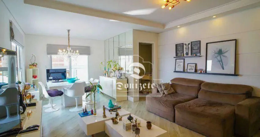 Apartamento com 3 dormitórios à venda, 133 m² por R$ 1.060.000,00 - Jardim Bela Vista - Santo André/SP