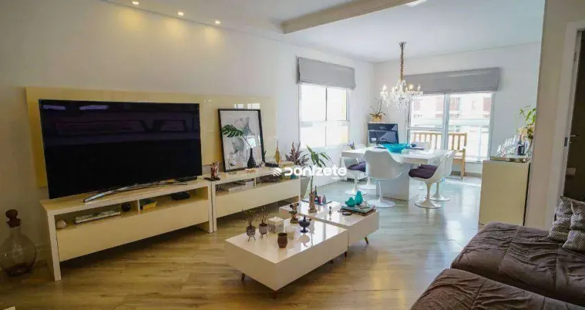 Apartamento com 3 dormitórios à venda, 133 m² por r$ 1.045.000,00 - jardim bela vista - santo andré/sp