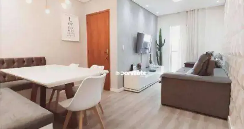 Apartamento com 2 dormitórios à venda, 86 m² por r$ 449.997,00 - utinga - santo andré/sp