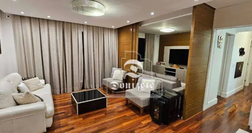 Apartamento com 3 dormitórios à venda, 114 m² por R$ 1.450.000,00 - Jardim - Santo André/SP