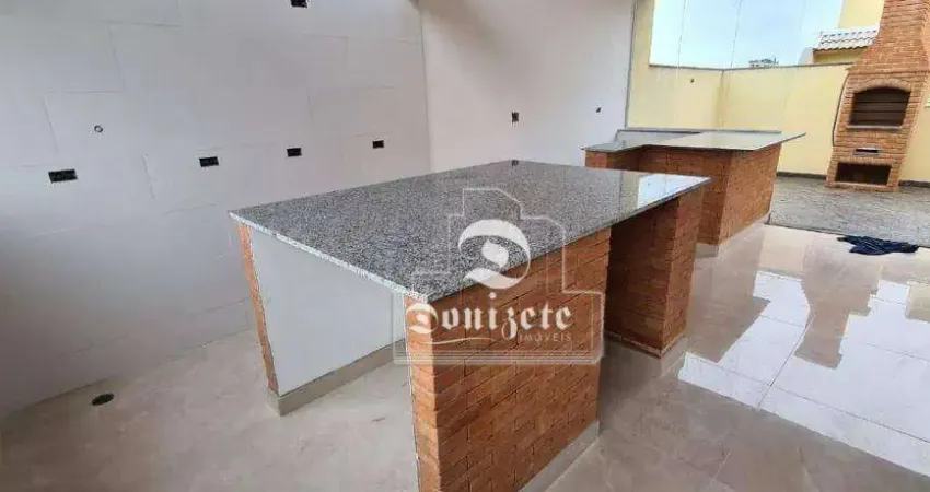 Cobertura, 103 m² - venda por R$ 599.999,99 ou aluguel por R$ 4.769,16/mês - Campestre - Santo André/SP