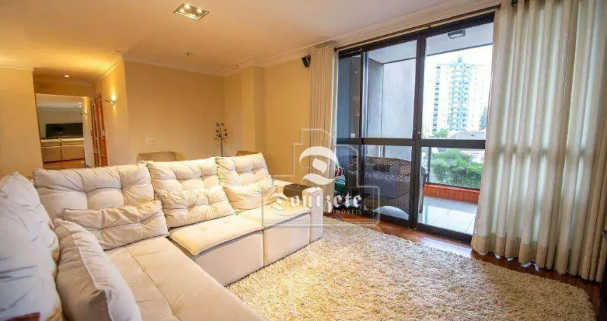 Apartamento com 4 dormitórios à venda, 178 m² por R$ 1.030.000,00 - Vila Valparaíso - Santo André/SP