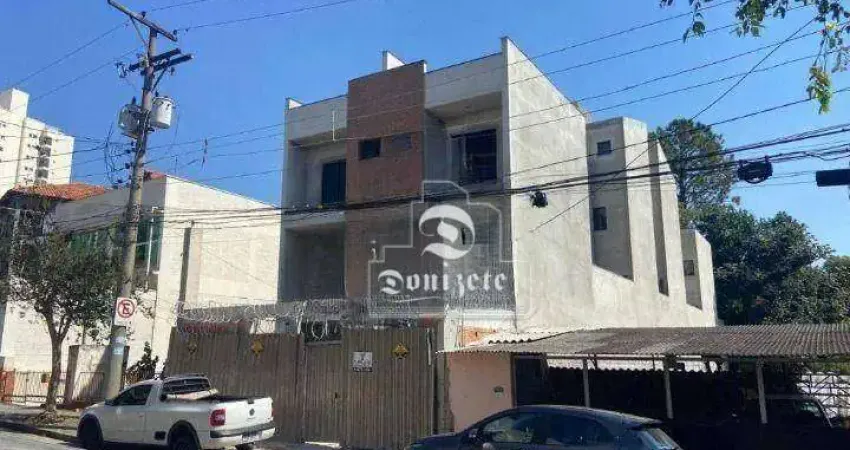 Cobertura com 2 dormitórios à venda, 110 m² por R$ 600.000,00 - Vila Alice - Santo André/SP