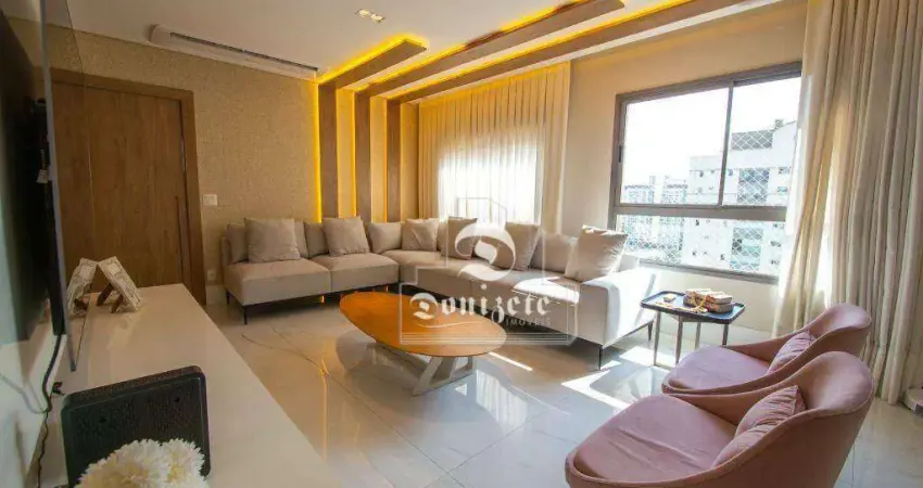 Apartamento com 3 dormitórios à venda, 153 m² por R$ 2.475.000,00 - Jardim - Santo André/SP