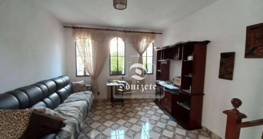 Sobrado com 4 dormitórios, 221 m² - venda por R$ 1.200.000,00 ou aluguel por R$ 7.255,02/mês - Centro - Santo André/SP