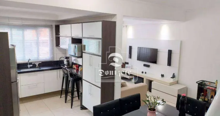 Sobrado com 2 dormitórios à venda, 93 m² por R$ 799.000,00 - Vila Assunção - Santo André/SP