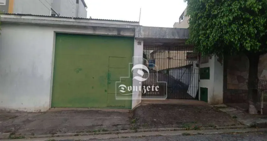 Terreno à venda, 500 m² por R$ 2.100.000,00 - Santa Maria - Santo André/SP
