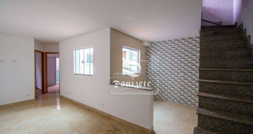 Cobertura com 2 dormitórios à venda, 76 m² por R$ 351.063,00 - Cidade São Jorge - Santo André/SP