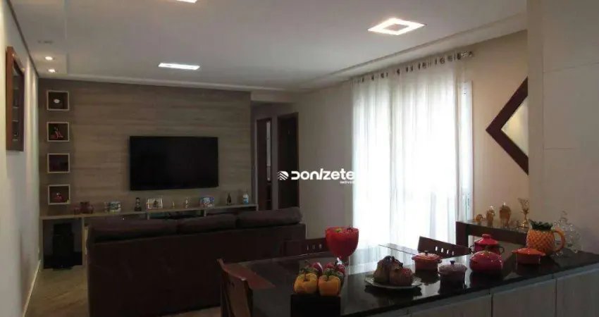 Apartamento com 3 dormitórios à venda, 82 m² por r$ 830.000,00 - jardim bela vista - santo andré/sp