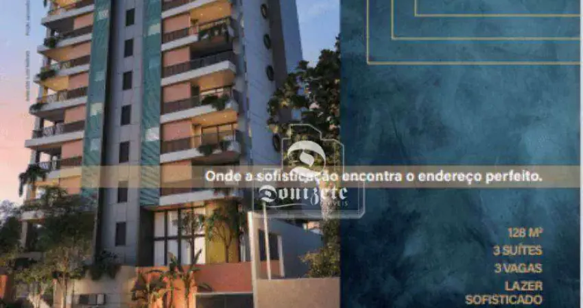 Apartamento à venda, 128 m² por R$ 1.969.000,00 - Jardim - Santo André/SP