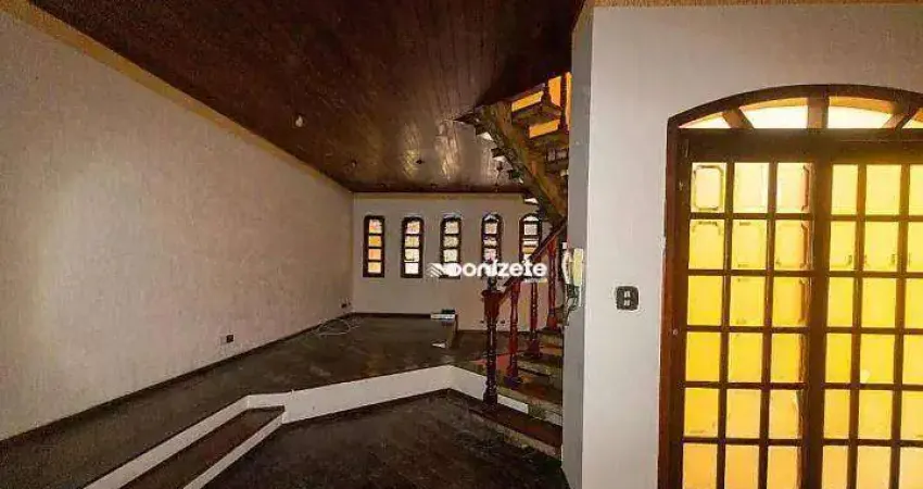 Sobrado com 3 dormitórios à venda, 192 m² por r$ 780.000,00 - vila homero thon - santo andré/sp