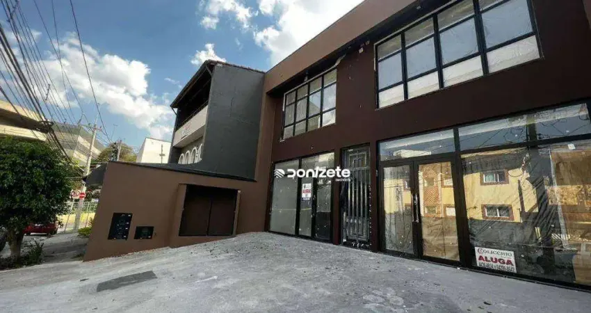 Salão para alugar, 75 m² por r$ 6.090,01/mês - centro - santo andré/sp