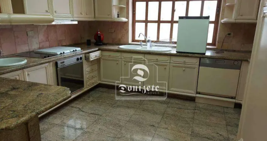Apartamento com 4 dormitórios, 464 m² - venda por R$ 3.499.999,92 ou aluguel por R$ 18.400,09/mês - Vila Bastos - Santo André/SP