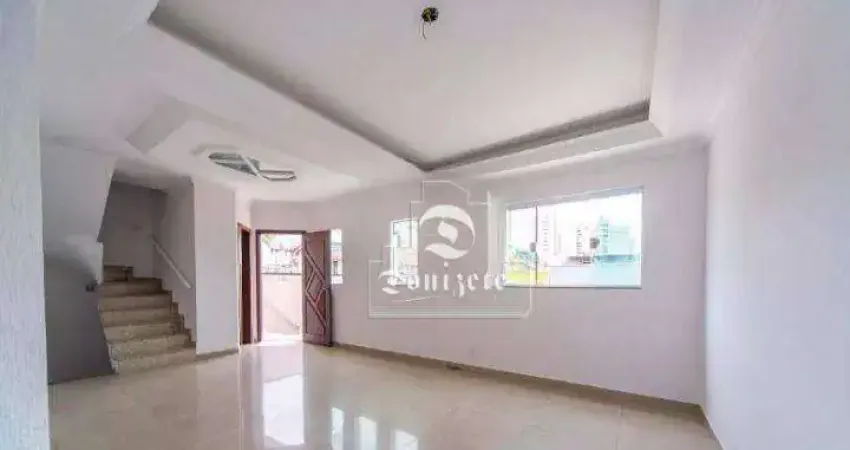 Sobrado, 180 m² - venda por R$ 1.065.000,00 ou aluguel por R$ 4.458,33/mês - Vila Bastos - Santo André/SP