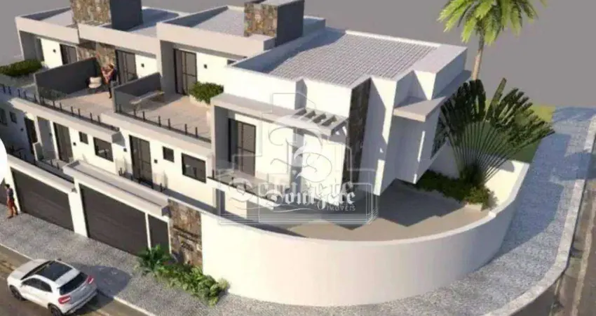 Sobrado com 3 dormitórios à venda, 130 m² por R$ 649.999,90 - Jardim Stella - Santo André/SP