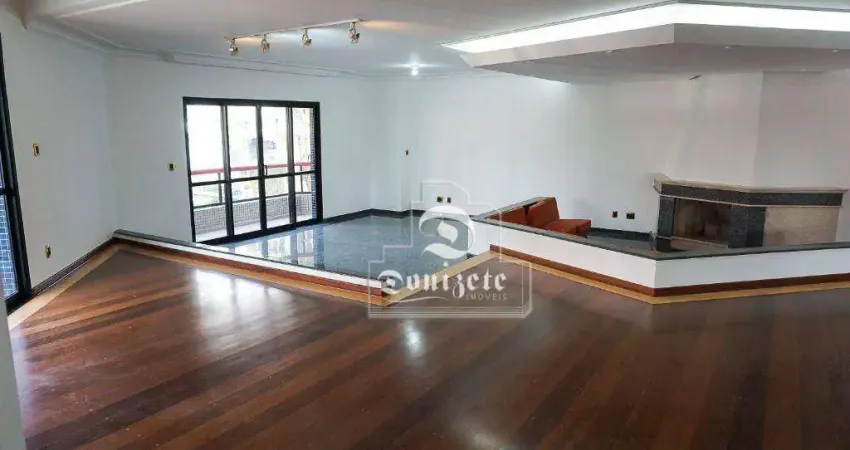 Apartamento com 5 dormitórios à venda, 454 m² por R$ 2.800.000,00 - Jardim - Santo André/SP