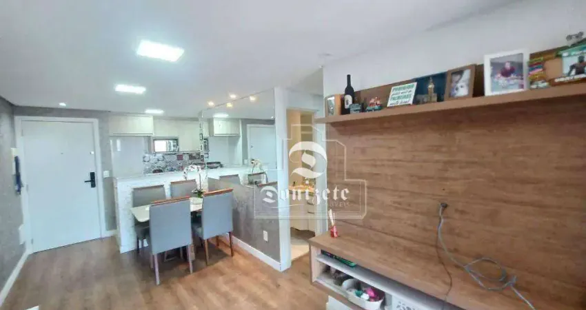 Apartamento com 2 dormitórios à venda, 57 m² por R$ 610.000,00 - Vila Floresta - Santo André/SP