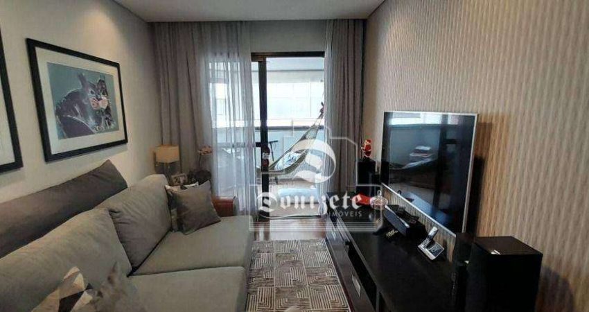 Apartamento com 3 dormitórios à venda, 106 m² por R$ 827.000,00 - Vila Gilda - Santo André/SP