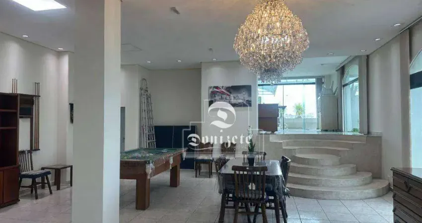 Cobertura, 610 m² - venda por R$ 1.649.999,00 ou aluguel por R$ 11.837,68/mês - Centro - Santo André/SP