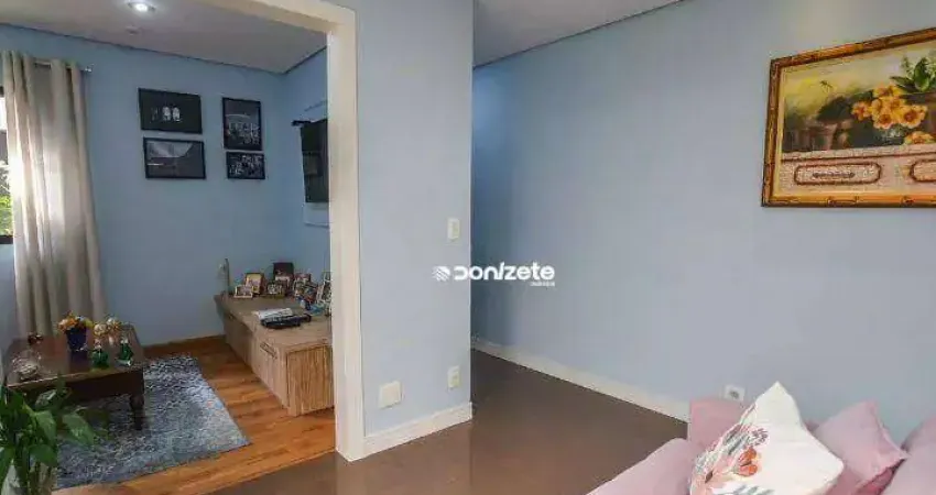 Apartamento com 3 dormitórios à venda, 90 m² por r$ 610.000,00 - vila assunção - santo andré/sp