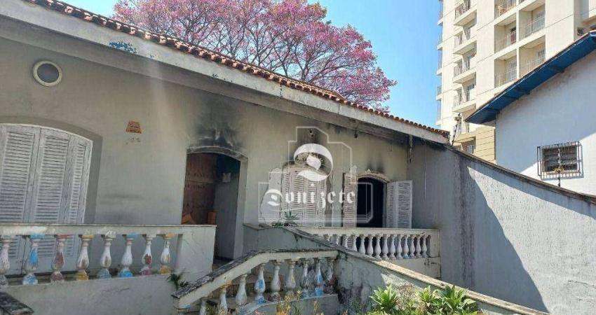 Casa com 4 dormitórios, 510 m² - venda por R$ 4.000.000,00 ou aluguel por R$ 17.250,10/mês - Jardim - Santo André/SP