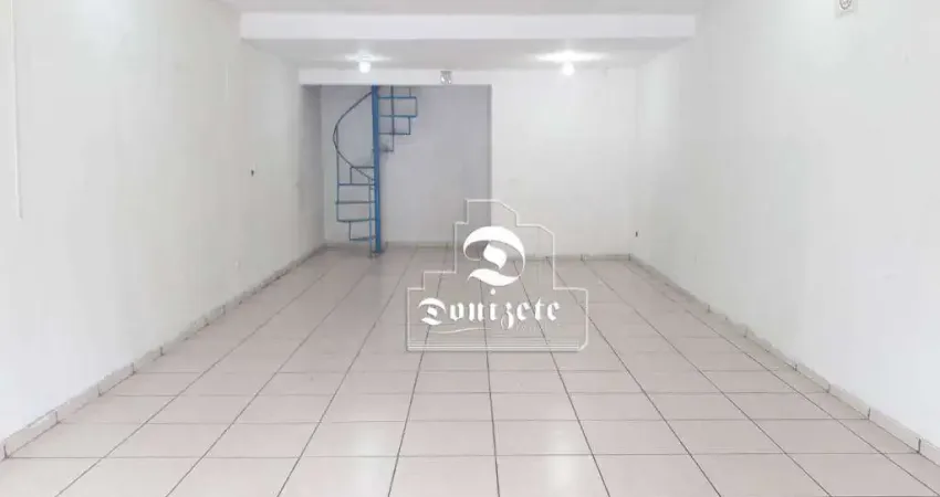 Salão para alugar, 100 m² por R$ 3.907,00/mês - Centro - Santo André/SP