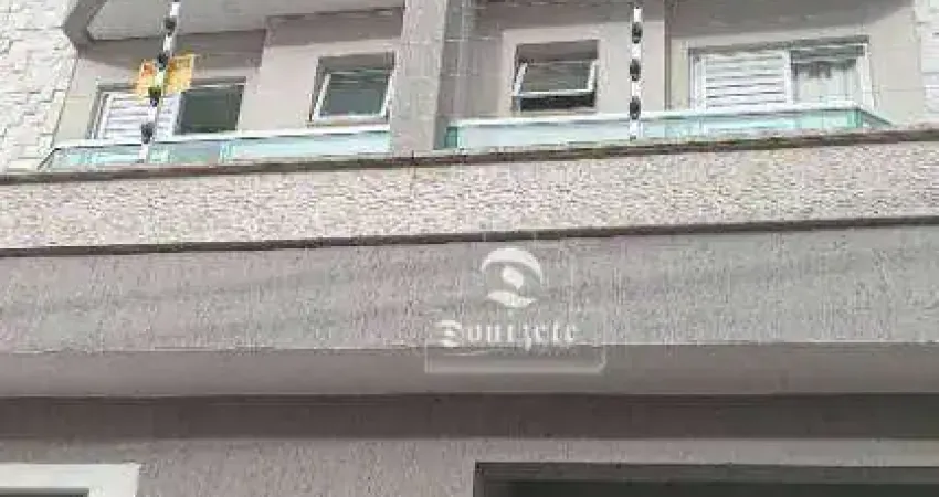 Cobertura com 3 dormitórios à venda, 120 m² por R$ 750.000,00 - Campestre - Santo André/SP
