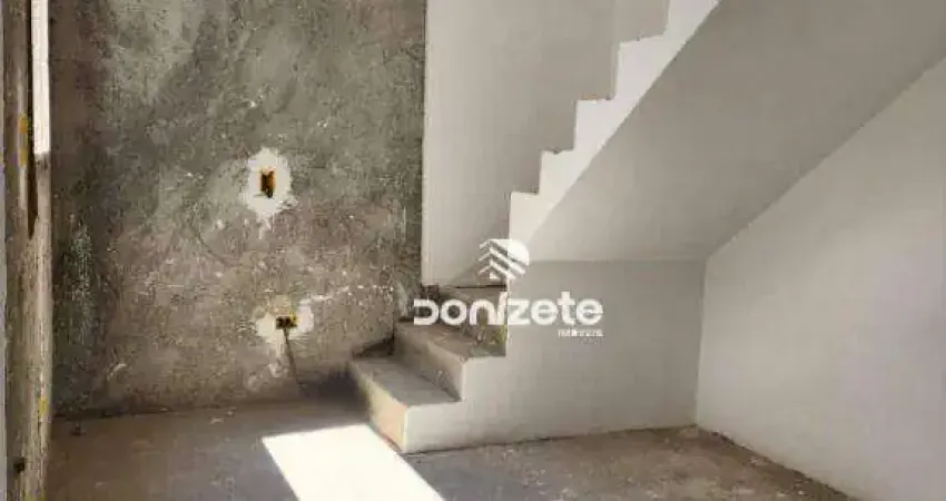 Cobertura com 2 dormitórios à venda, 105 m² por r$ 469.999,90 - vila camilópolis - santo andré/sp