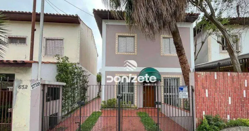 Sobrado com 3 dormitórios à venda, 105 m² por r$ 850.000,00 - campestre - santo andré/sp