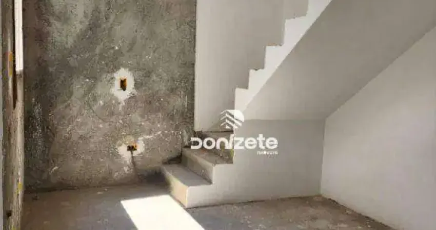 Cobertura com 2 dormitórios à venda, 95 m² por r$ 499.999,90 - vila camilópolis - santo andré/sp