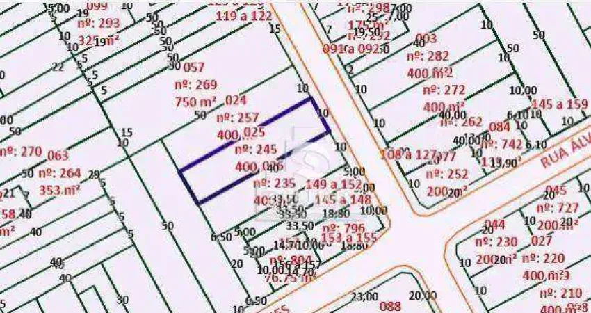 Terreno à venda, 400 m² por R$ 1.200.000,00 - Santa Maria - Santo André/SP