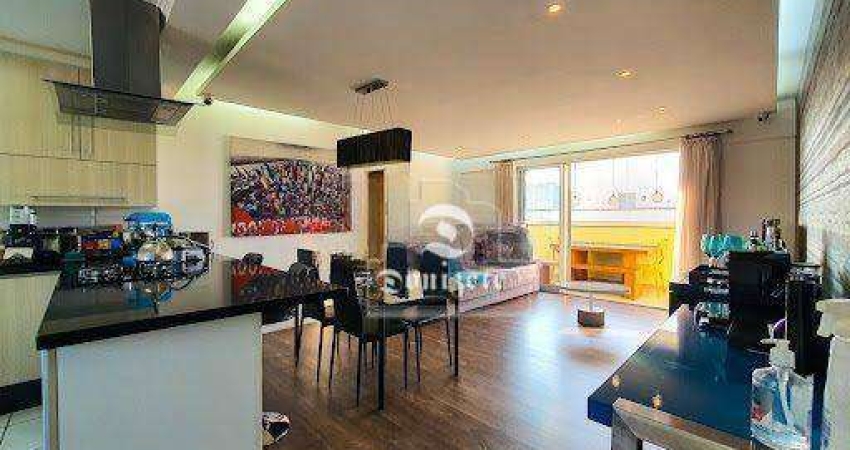Apartamento com 3 dormitórios à venda, 132 m² por R$ 1.069.999,97 - Campestre - Santo André/SP