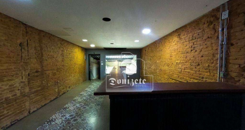 Salão para alugar, 200 m² por R$ 4.129,99/mês - Jardim Bela Vista - Santo André/SP