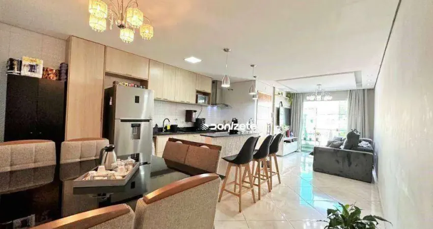 Apartamento com 3 dormitórios à venda, 77 m² por r$ 459.990,00 - parque das nações - santo andré/sp