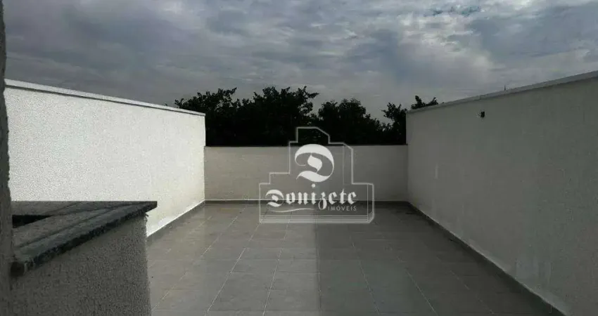 Cobertura com 2 dormitórios, 110 m² - venda por R$ 550.000,00 ou aluguel por R$ 3.362,50/mês - Vila Metalúrgica - Santo André/SP