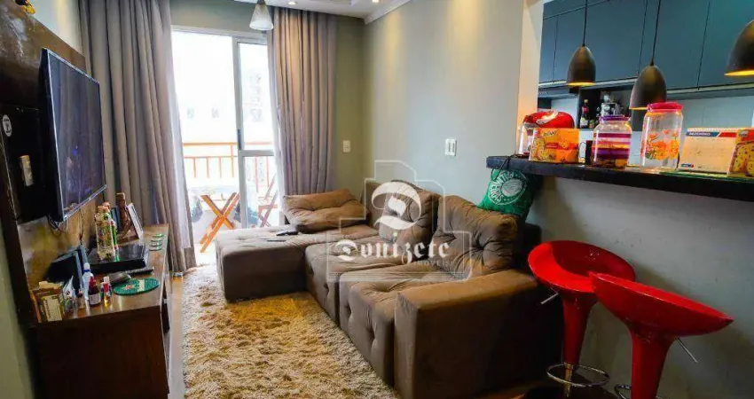 Apartamento com 2 dormitórios à venda, 52 m² por R$ 405.000,00 - Santa Teresinha - Santo André/SP