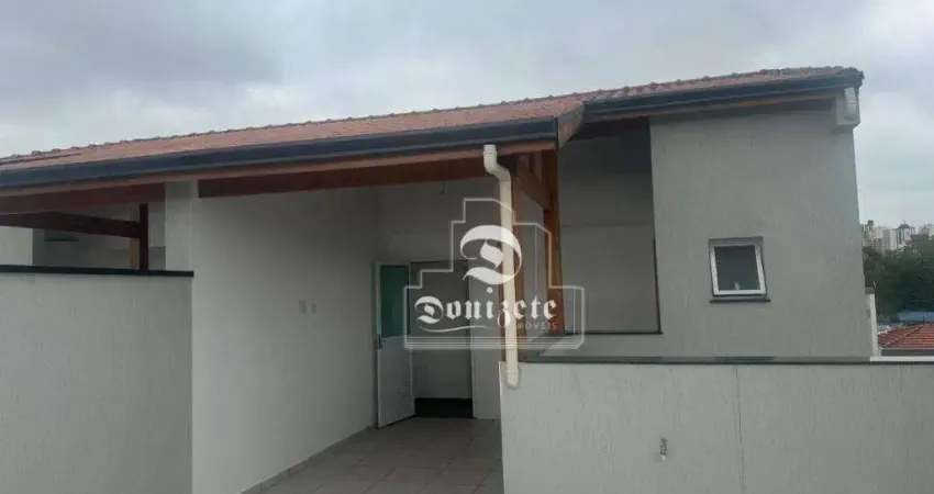 Cobertura com 2 dormitórios à venda, 41 m² por R$ 430.000,00 - Vila Scarpelli - Santo André/SP