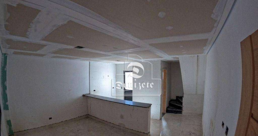 Sobrado com 2 dormitórios à venda, 56 m² por R$ 350.000,00 - Vila Valparaíso - Santo André/SP