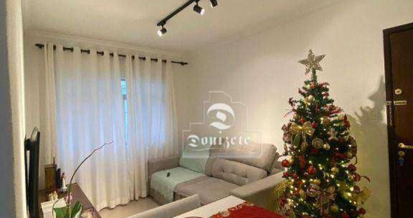 Apartamento à venda, 77 m² por R$ 420.000,00 - Campestre - Santo André/SP
