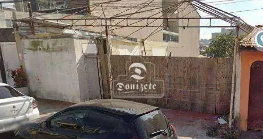 Terreno à venda, 500 m² por R$ 950.000,00 - Vila Curuçá - Santo André/SP