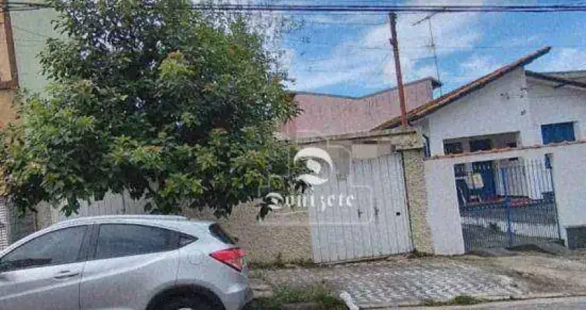 Terreno 9.25x20 - 185m2  por R$ 700.000 - Vila Alzira - Santo André/SP