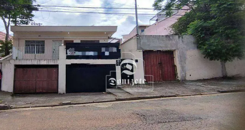 Casa com 1 dormitório à venda, 400 m² por R$ 1.300.000,00 - Vila Alzira - Santo André/SP