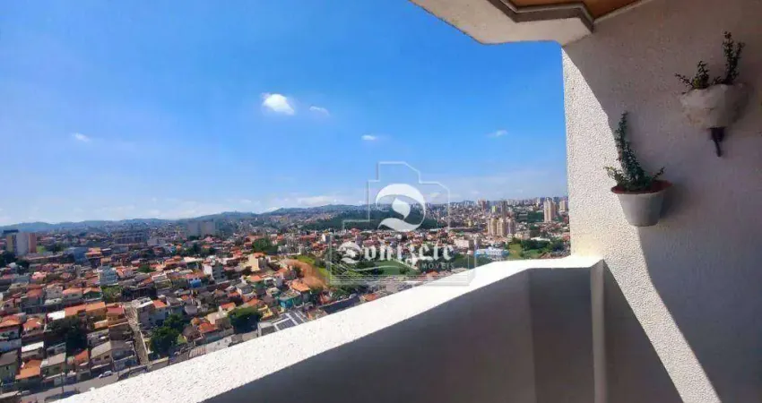 Apartamento com 3 dormitórios à venda, 75 m² por R$ 477.000,00 - Vila Apiaí - Santo André/SP