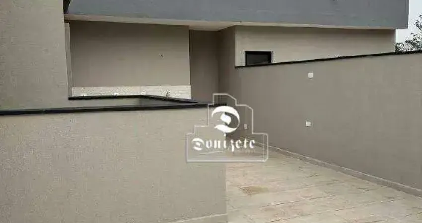 Cobertura com 2 dormitórios, 92 m² - venda por R$ 429.000,01 ou aluguel por R$ 2.458,33/mês - Vila Príncipe de Gales - Santo André/SP