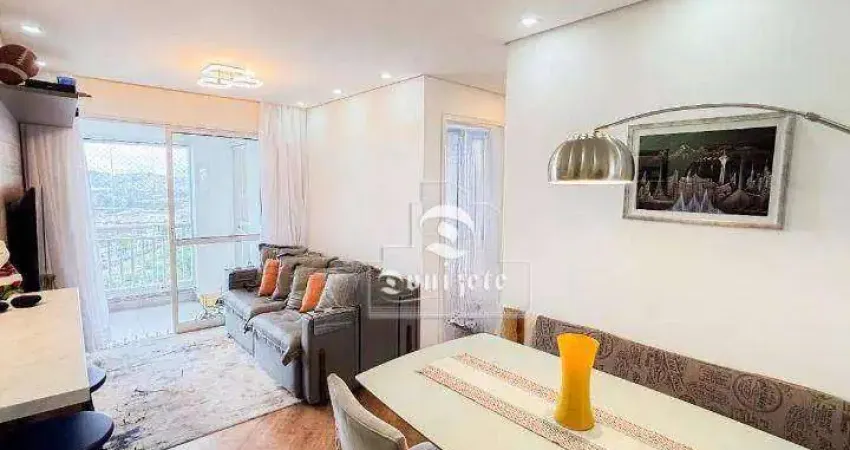 Apartamento com 2 dormitórios à venda, 57 m² por R$ 599.900,00 - Vila Homero Thon - Santo André/SP